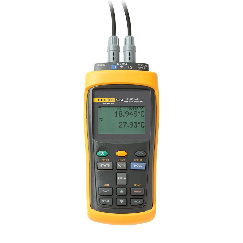 FLUKE_Calibration 1523,1524 Handheld Thermometer Readout