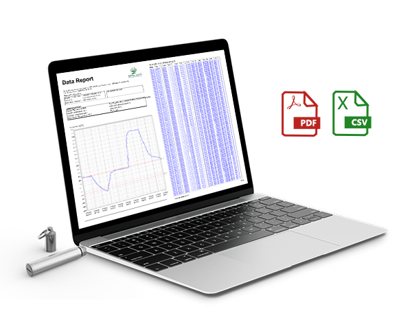 FRESHLIANCE Iron Tag 1 견고한 온도 데이터 로거